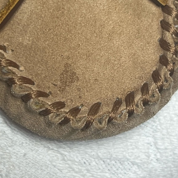 Minnetonka Light Brown Suede Moccasins - Picture 8 of 8